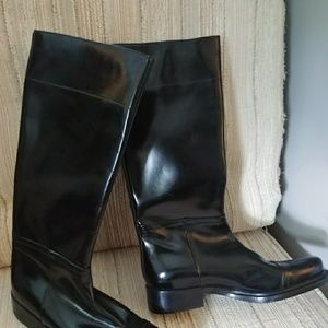 NWT Patent Leather Prada Boots